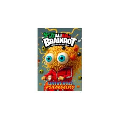 Skifidol Italian Brainrot - Trading card Game - Universo Psichedelico - Album Raccoglitore
